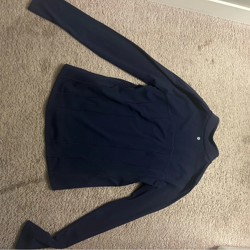 Calia Navy Blue Active Wear Full-Zip Jacket Size Large - Picture 3 of 4